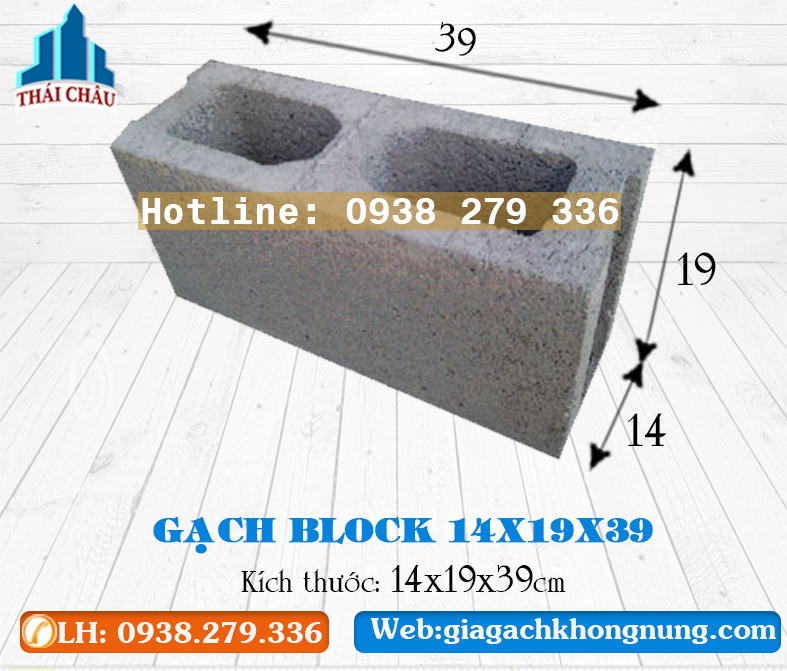 Gạch block 14x19x39